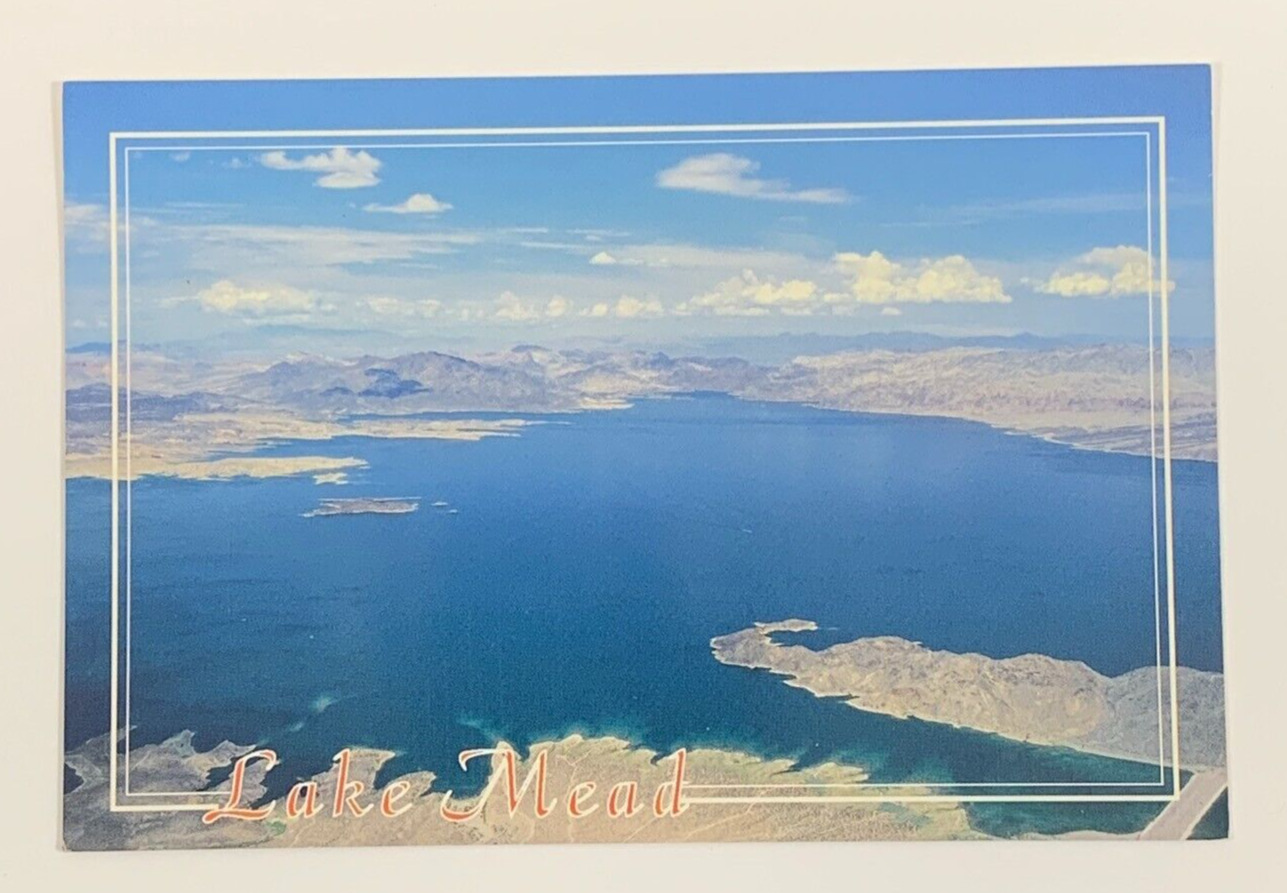 Aerial View Lake Mead Nevada Postcard The Collectors Series 1993 Unposted