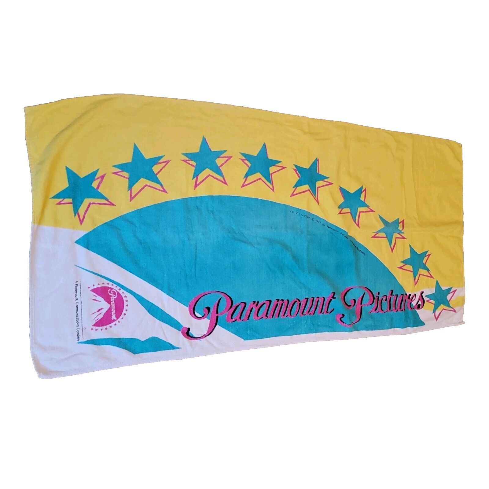 Vintage 1993 Paramount Pictures 56 X 27 Beach Towel 
