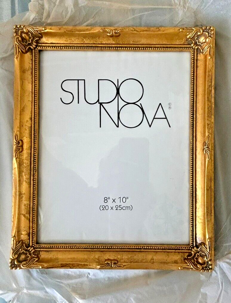 Studio Nova Venetian Jewel Gold Photo Frame 11.75 X 9.75 in for 8 X 10 photo NIB