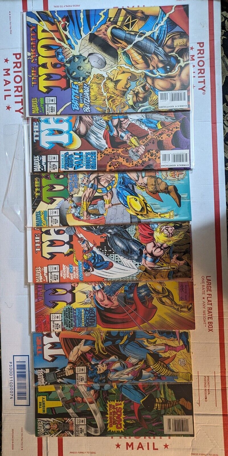 The Mighty Thor Lot Of 35 Issues