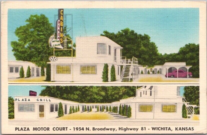 WICHITA, Kansas Postcard \