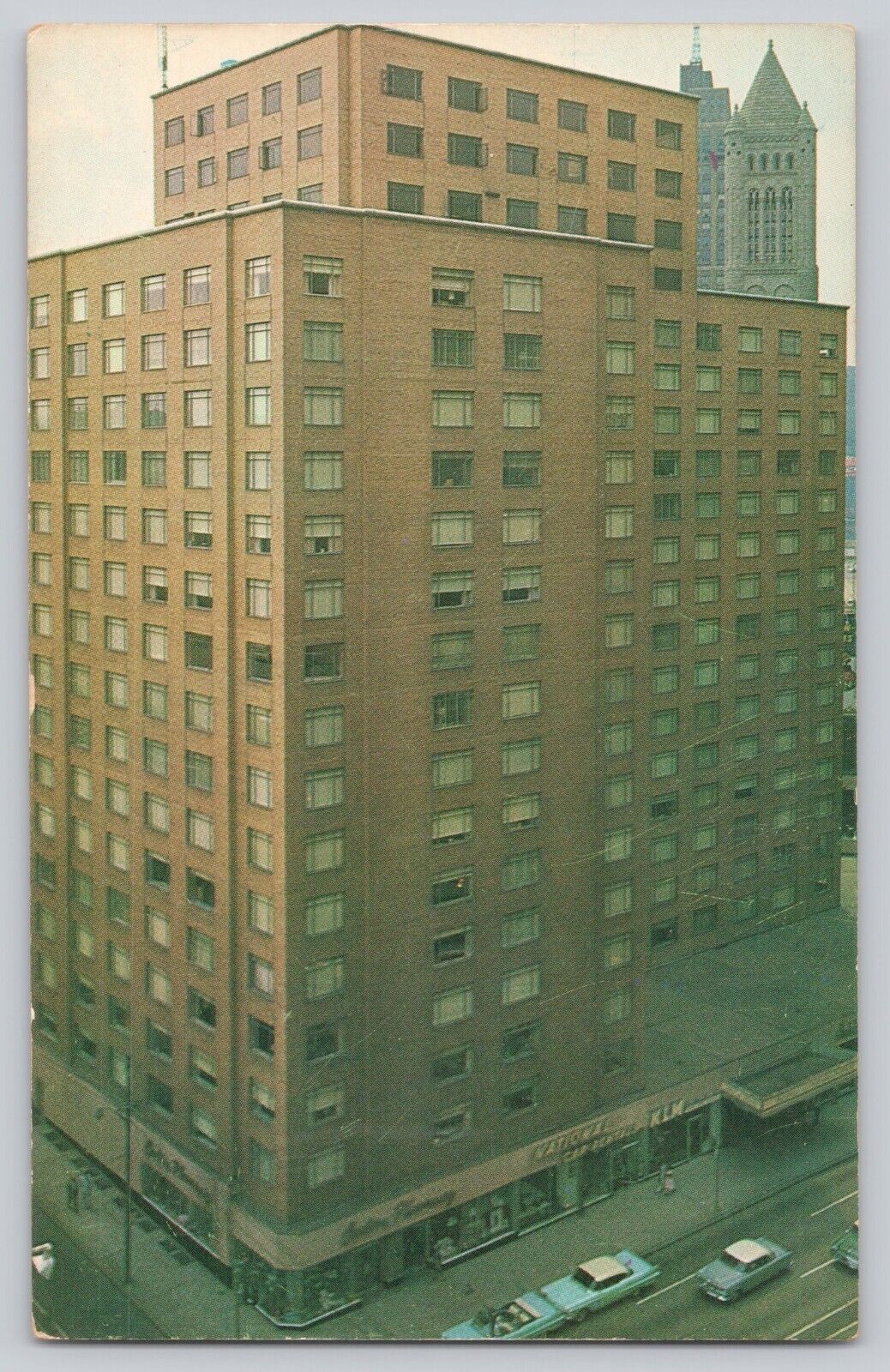Postcard Carlton House Hotel Pittsburgh PA