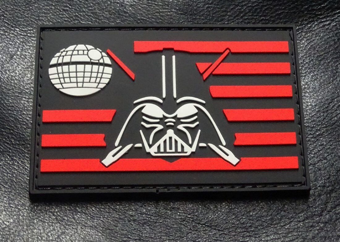 Darth Vader Flag Patch (HOOK-3D PVC Rubber) 