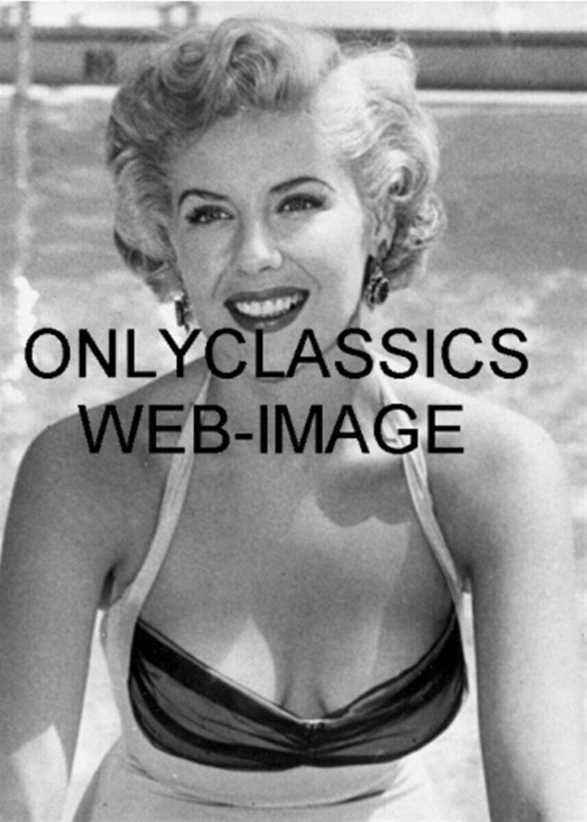 1951 SEXY ACTRESS MARIE McDONALD SWIMSUIT BEAUTY 5X7 PHOTO PINUP CHEESECAKE