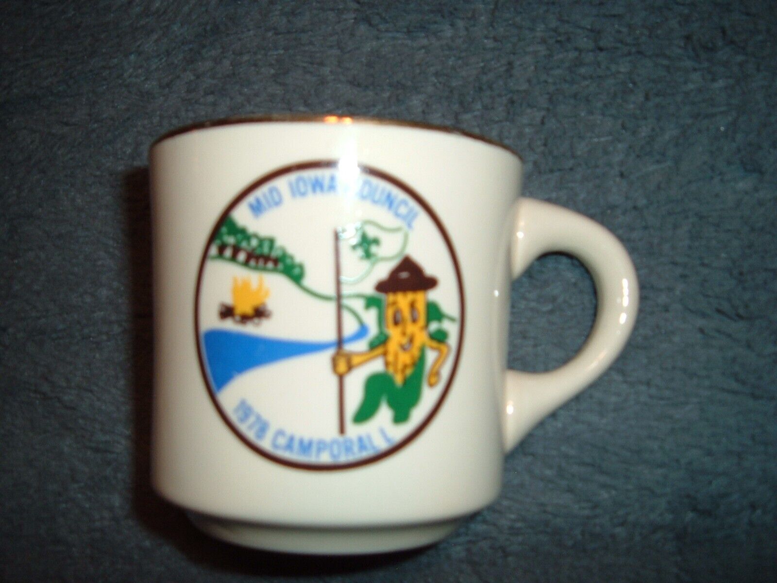 Vintage BSA Mid-Iowa Council 1978 Camporall Coffee Mug