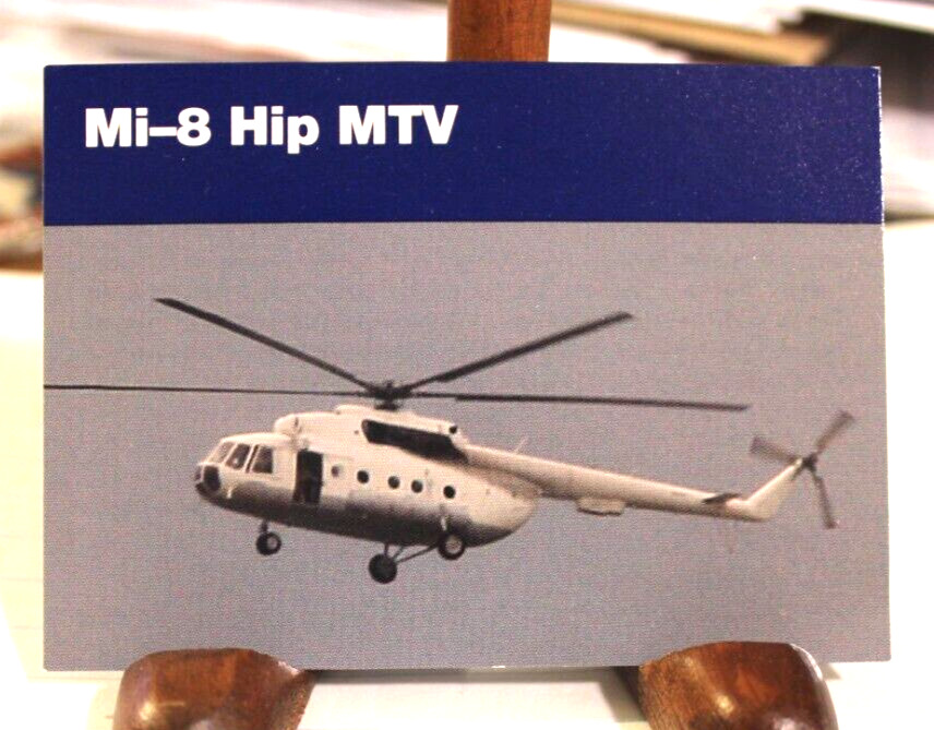 Mi-8 Hip MTV USAF Special Ops Aircraft Air Force History Museum Trading Card