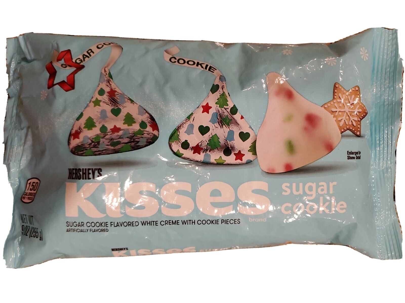 HERSHEY'S KISSES WHITE CHOCOLATE SUGAR COOKIE 9-OZ BAG