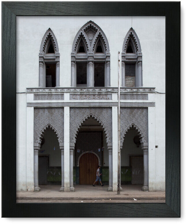 Framed Print: Moorish Architecture In Old Havana, Cuba, 2010