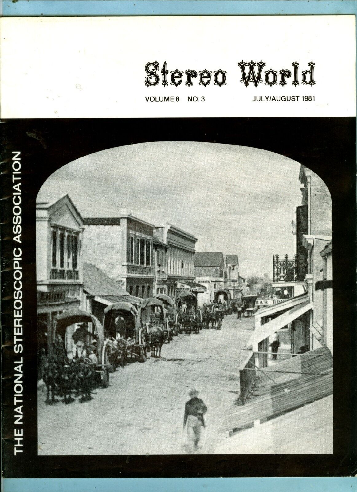 Stereo World July/Aug 1981, Commerce St. in San Antonio, TX, San Antonio by...