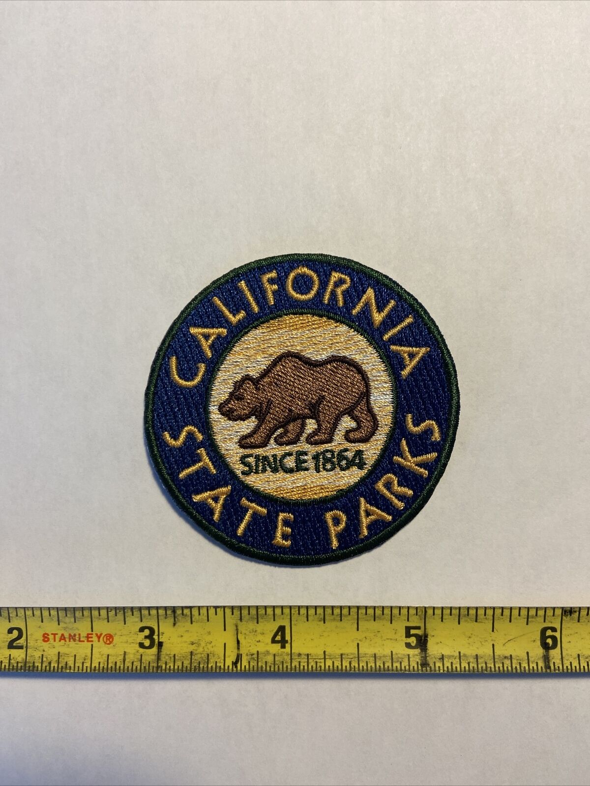 California State Parks  Shoulder Patch  2” Circle