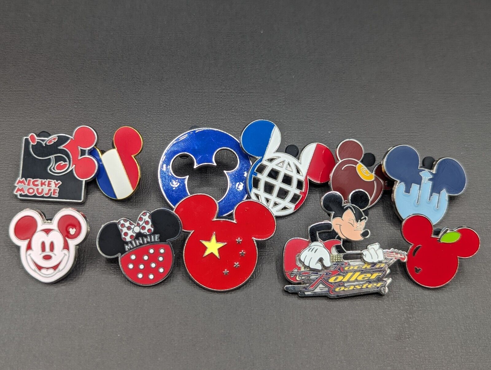 Lot Of 11 Official Disney Pins From 2005-2016