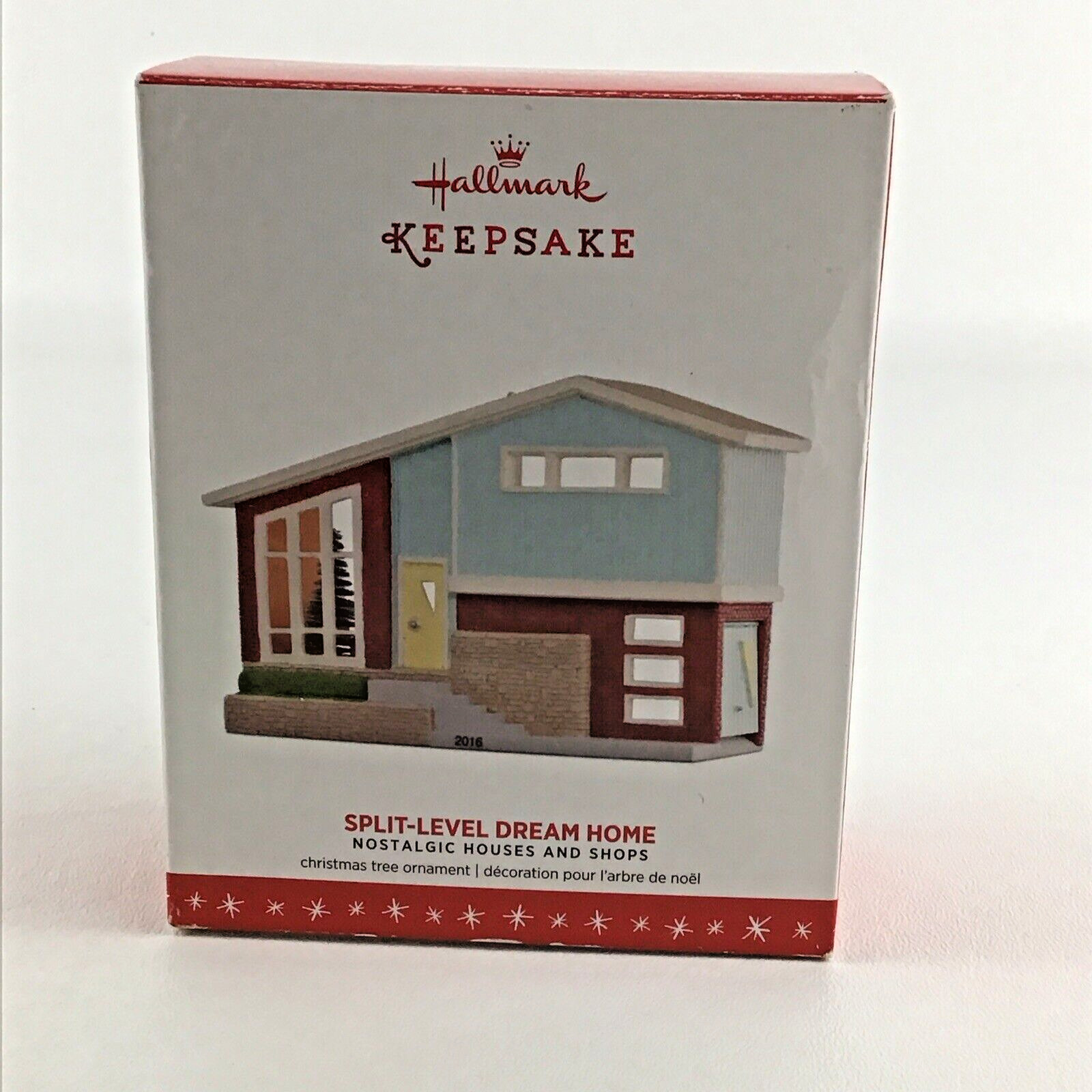 Hallmark Keepsake Christmas Ornament Split Level Dream Home Nostalgic Shops 2016