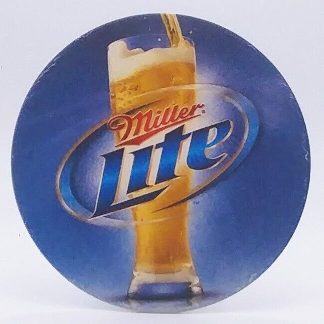 2007 Miller Brewing Co Lite Beer Coaster Milwaukee Wisconsin-R452