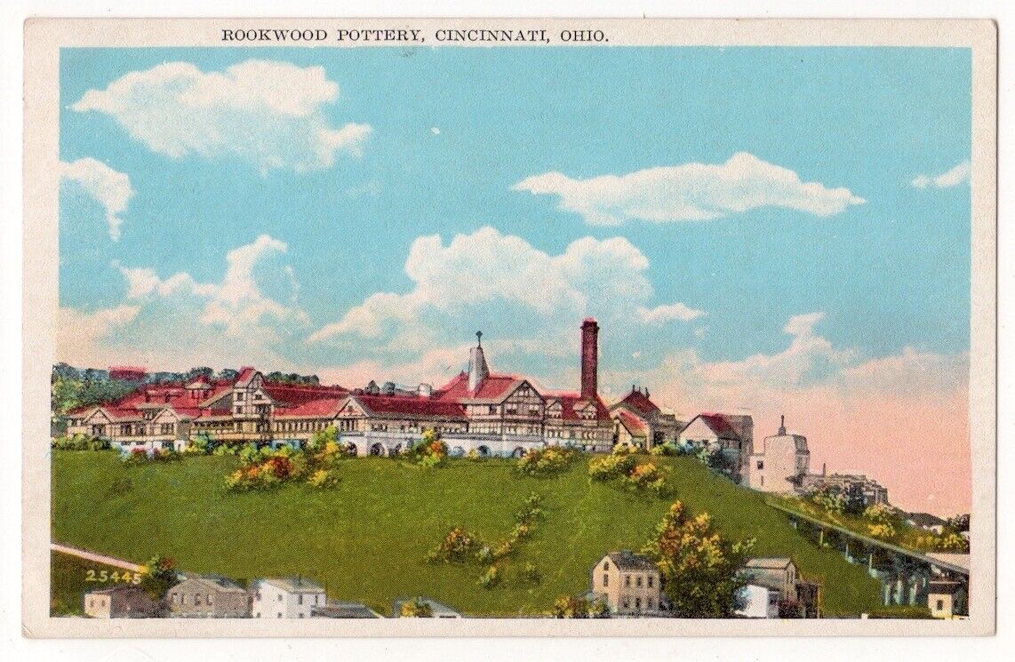 Cincinnati Ohio c1920\'s Rookwood Pottery factory, American Potters