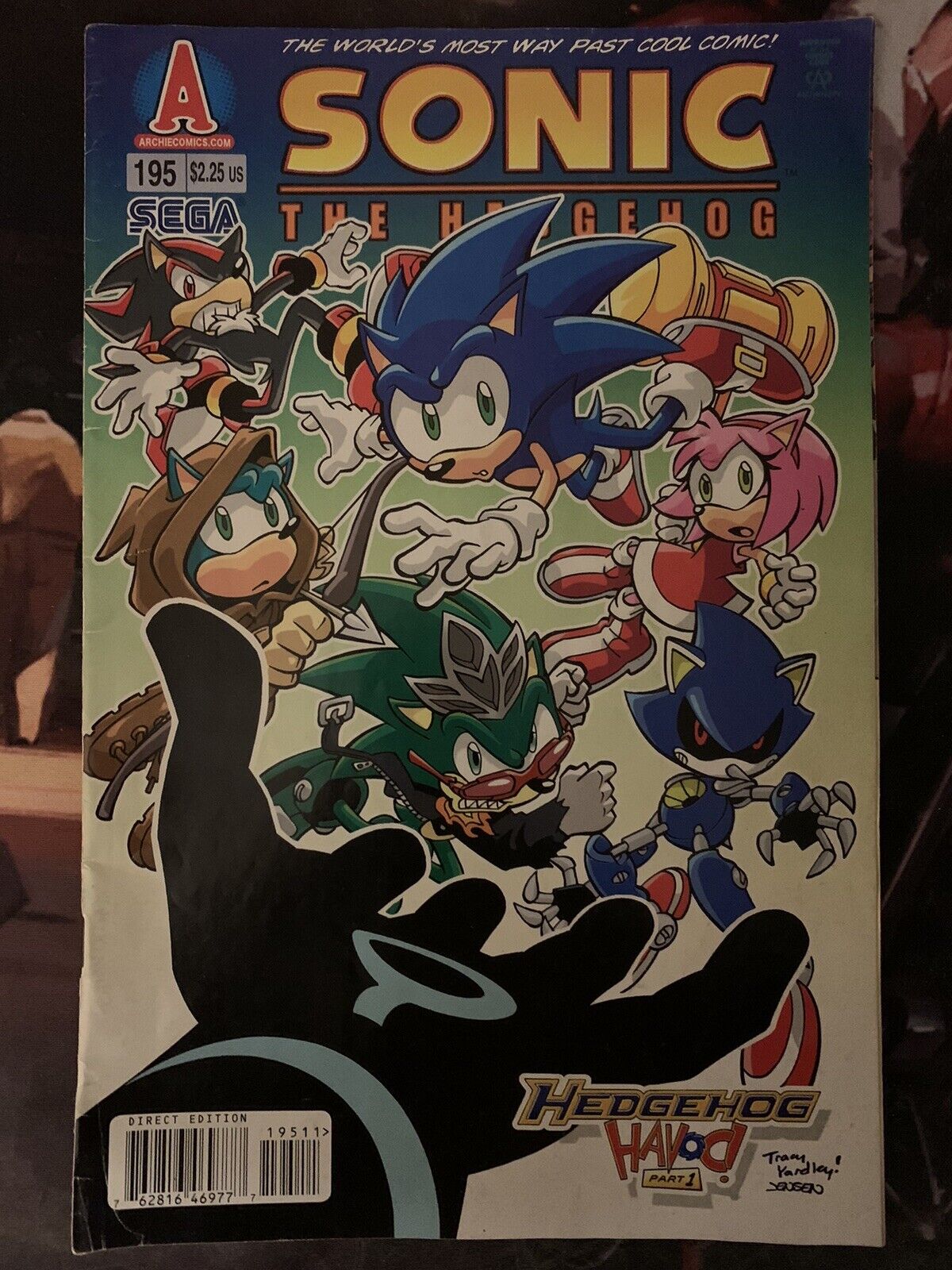 Sonic The Hedgehog Archie Comic Issue 195