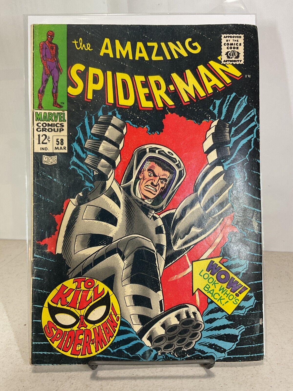Marvel Comics The Amazing Spider-Man #58 FN-