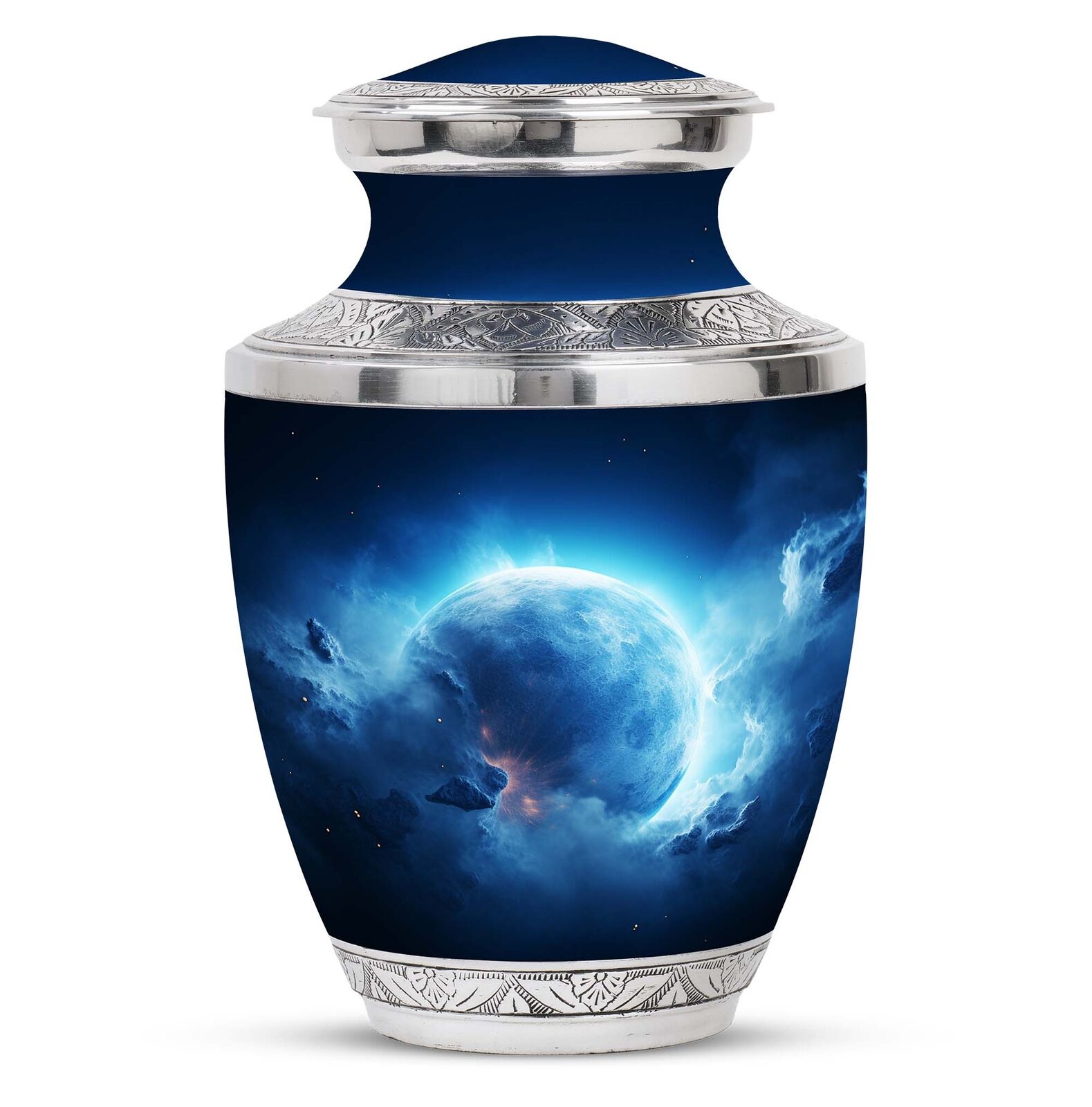 Awakening of a Celestial Giant Large Burial Urns For Ashes Size 10 Inch