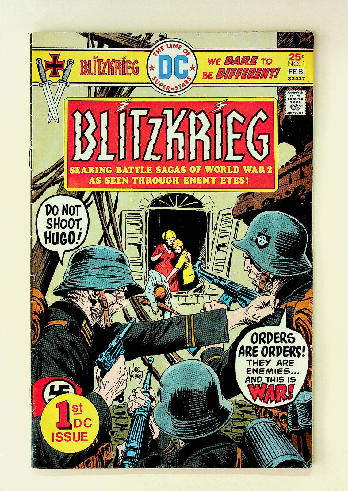Blitzkrieg #1 (Jan-Feb 1976, DC) - Very Good