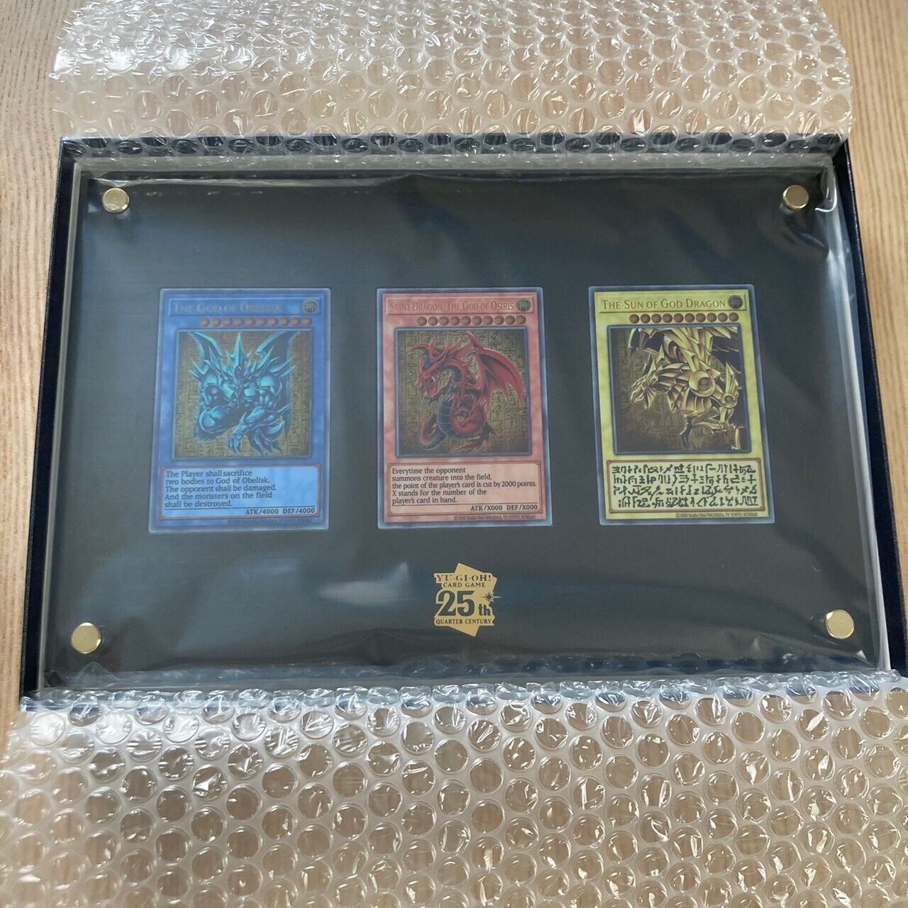 Yu-Gi-Oh Sangenshin Stainless Steel Limited To 25,000 Special Card Set