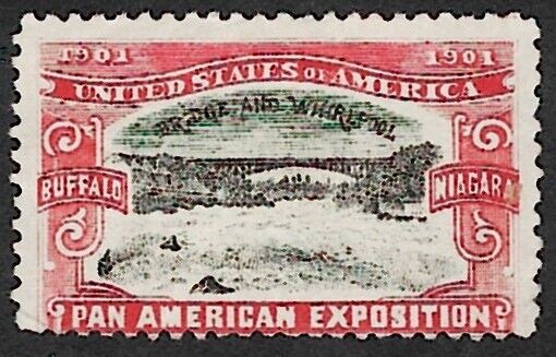 William B Hale 1901 Pan American Exposition BC285 M NG Cinderella Stamp Am Expo