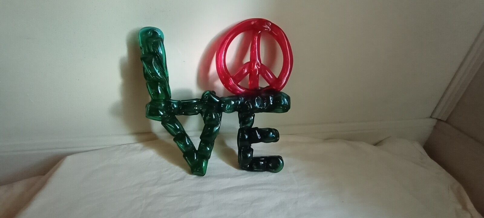 1970s Robert Indiana-Style LOVE Sign (plastic)