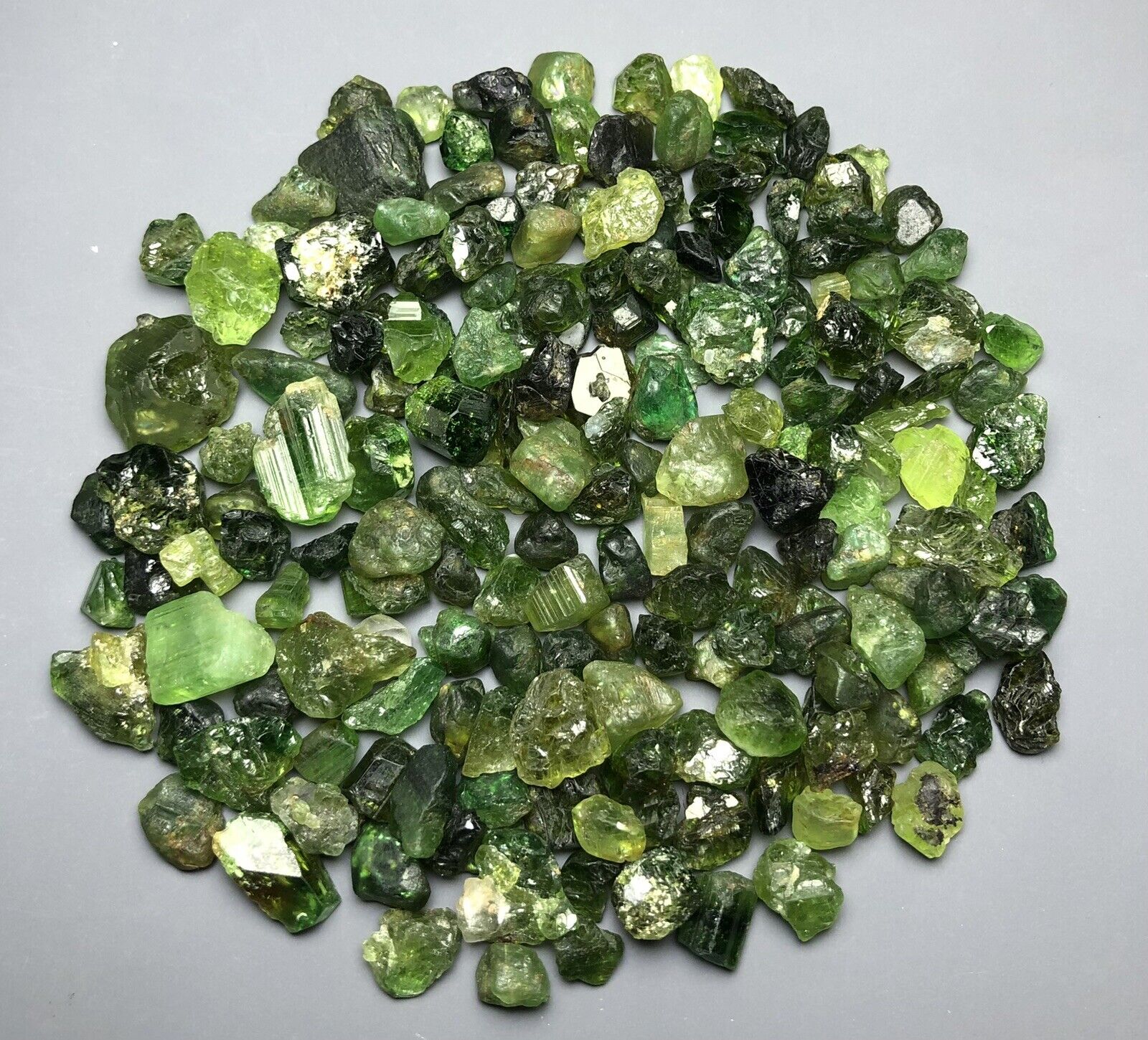 360 carat Beautiful Natural facet grade green tourmaline from Afghanistan