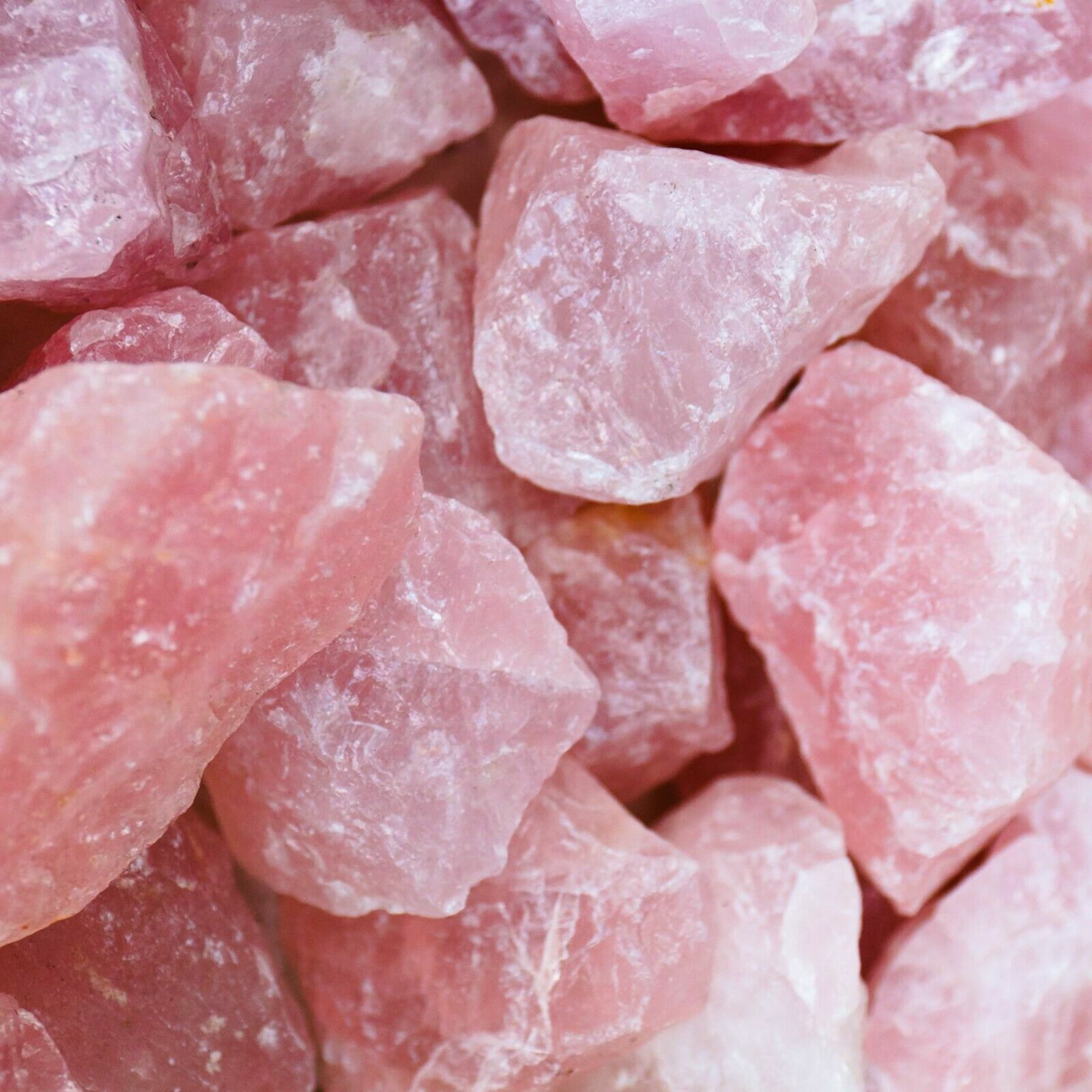 EPIC GEMS- 200 Ct+ 1pc Rose Quartz Crystal Collection Rough Mineral Healing Rock