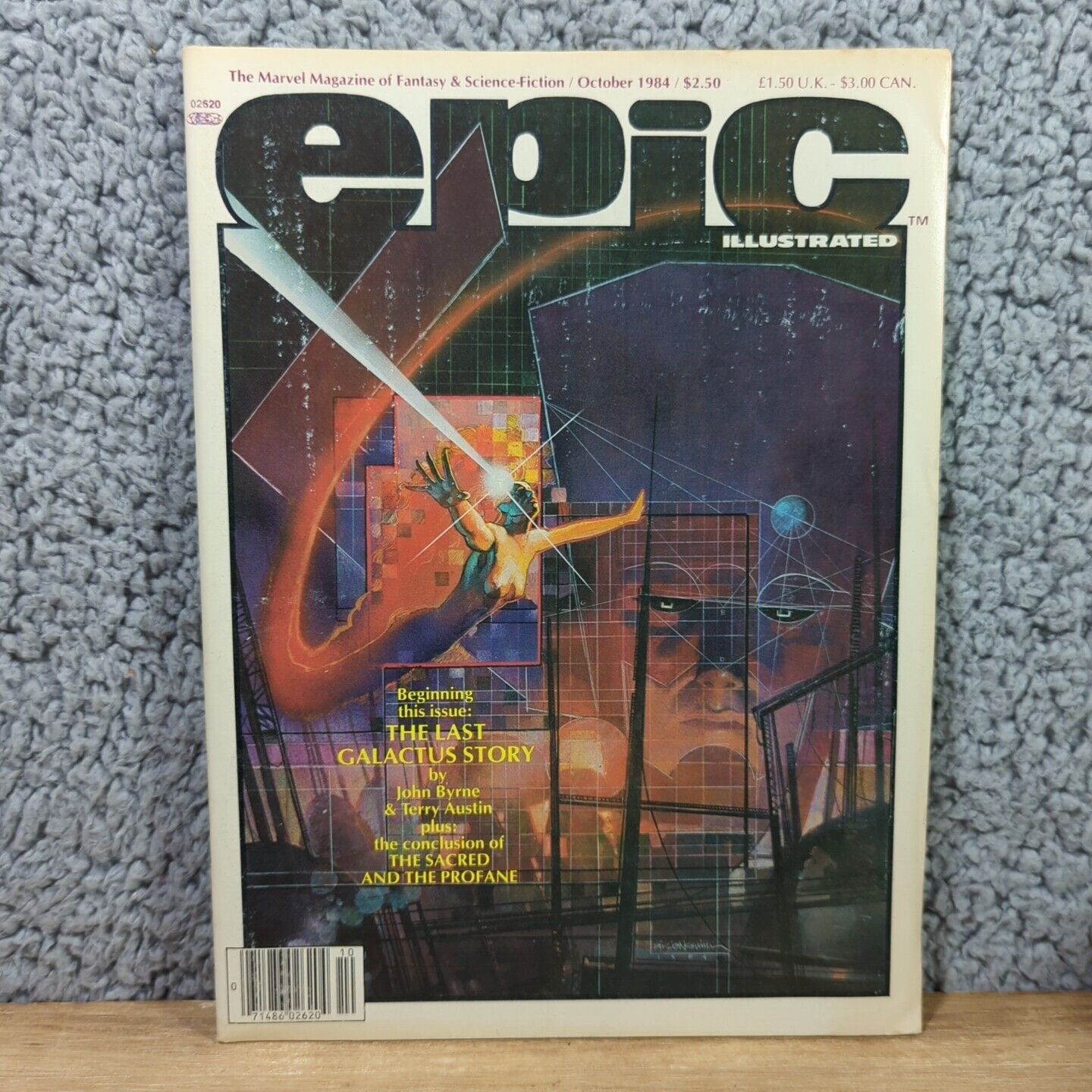 1984 Oct EPIC ILLUSTRATED Magazine John Byrne Last Galactus Story 