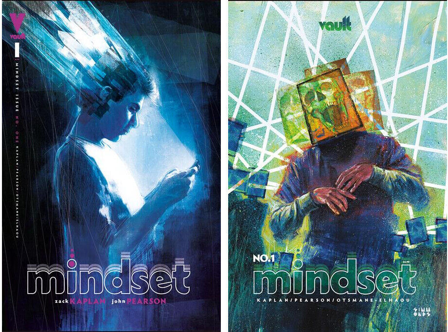 MINDSET #1 (JOHN PEARSON/MARTIN SIMMONDS COVER A & B SET)(2022) ~ Vault NM/M