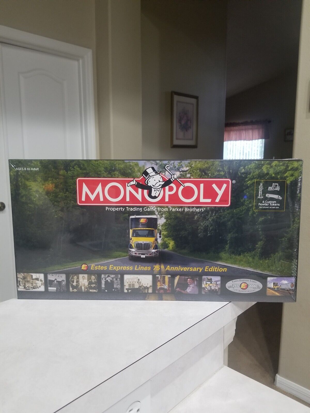 Monopoly Estes Express Lines 75th Anniversary Edition Property Trading Game