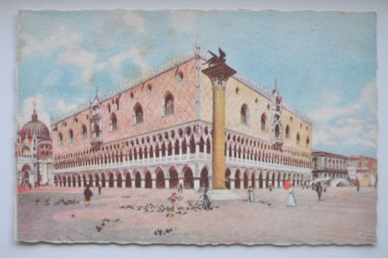 1920s Italy Venice Palace Ducale Beautiful PC