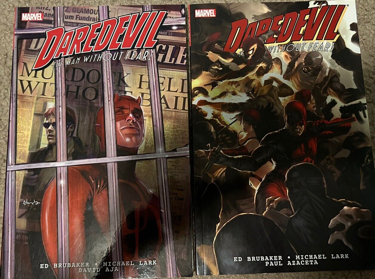 Daredevil by Ed Brubaker and Michael Lark Ultimate Collection Vol 1+2