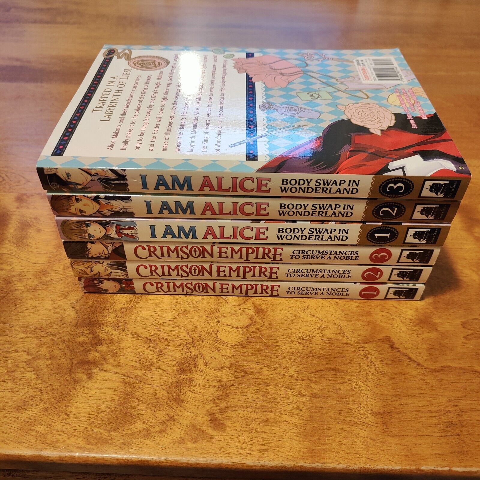 Crimson Empire / I Am Alice Manga Lot Complete