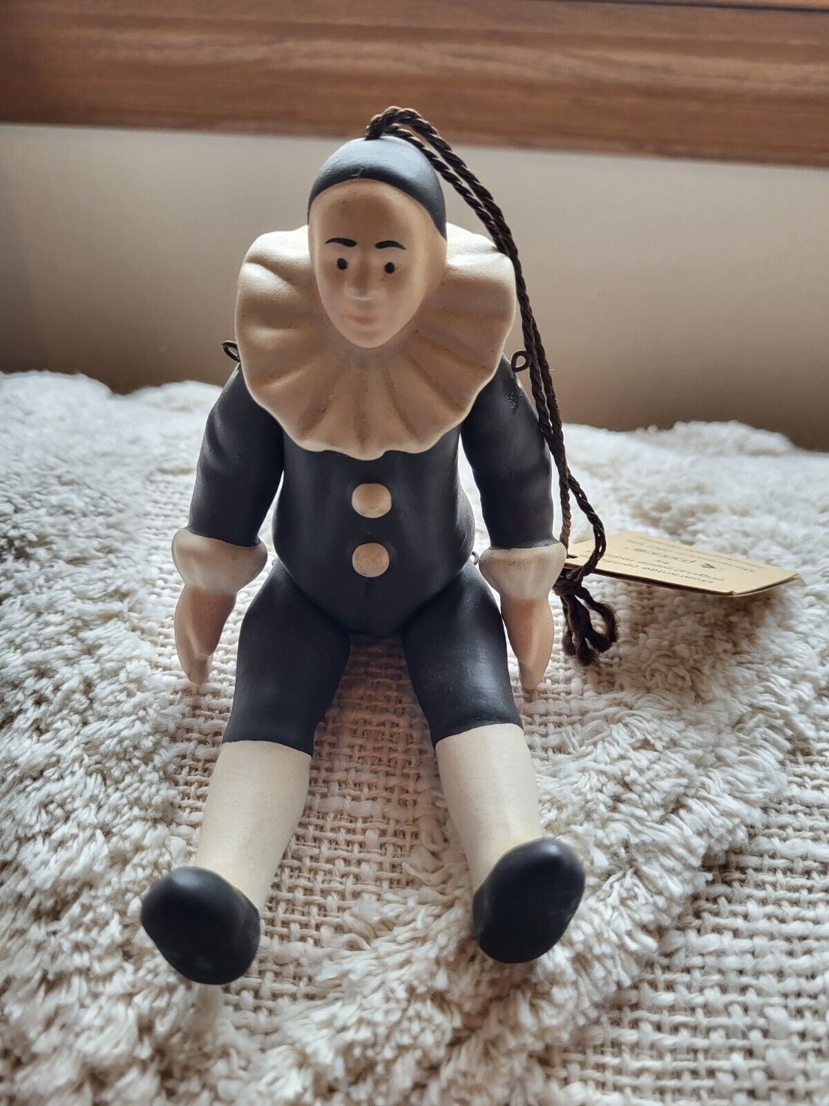 Facciolli Le Marionette Ceramic Puppet Made In  Italy Signed New With Tag