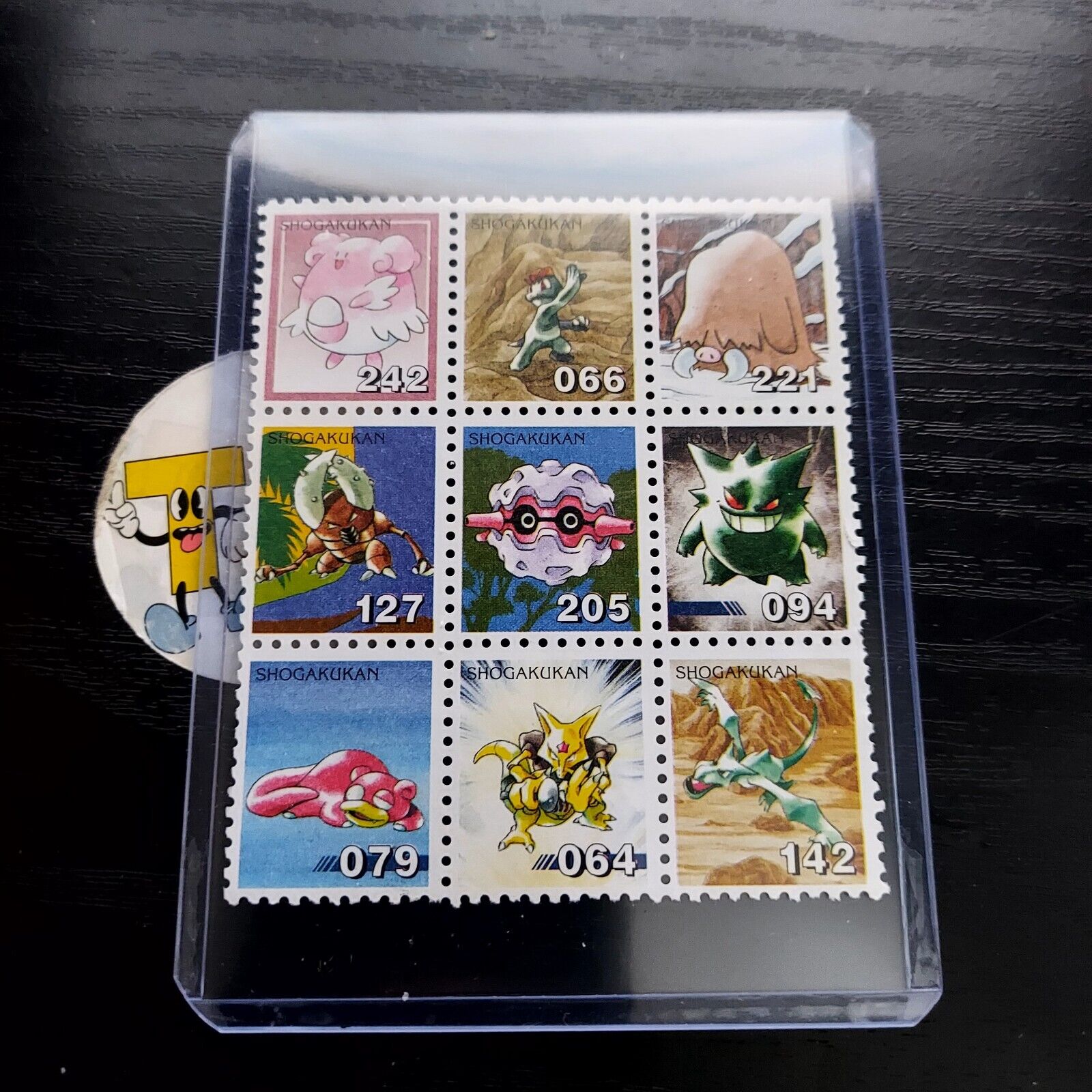 Pokemon Shogakukan Uncut Stamps base set card collection Gengar Bundle lot