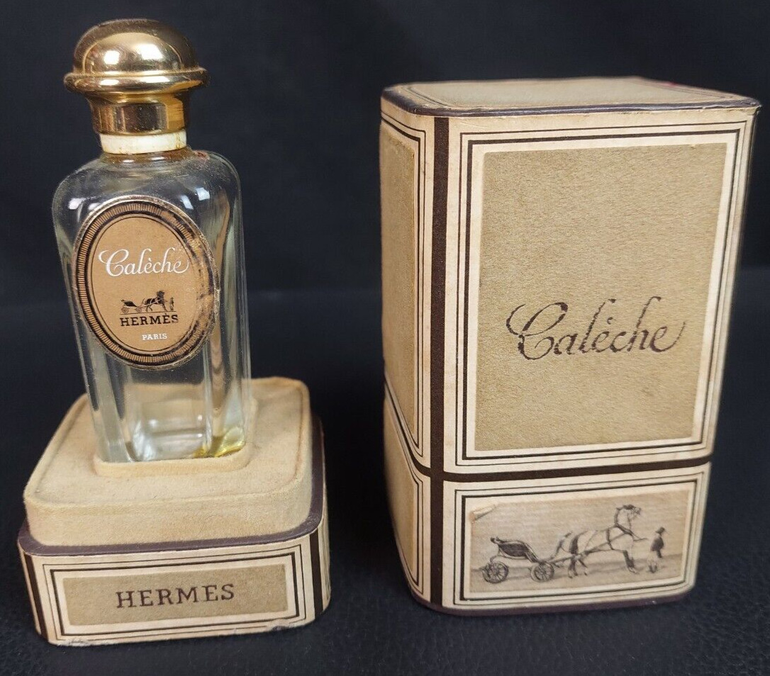 Vintage Calèche Parfum 1961 by Hermès 1fl.oz 30 ml Made in France -EMPTY BOTTLE