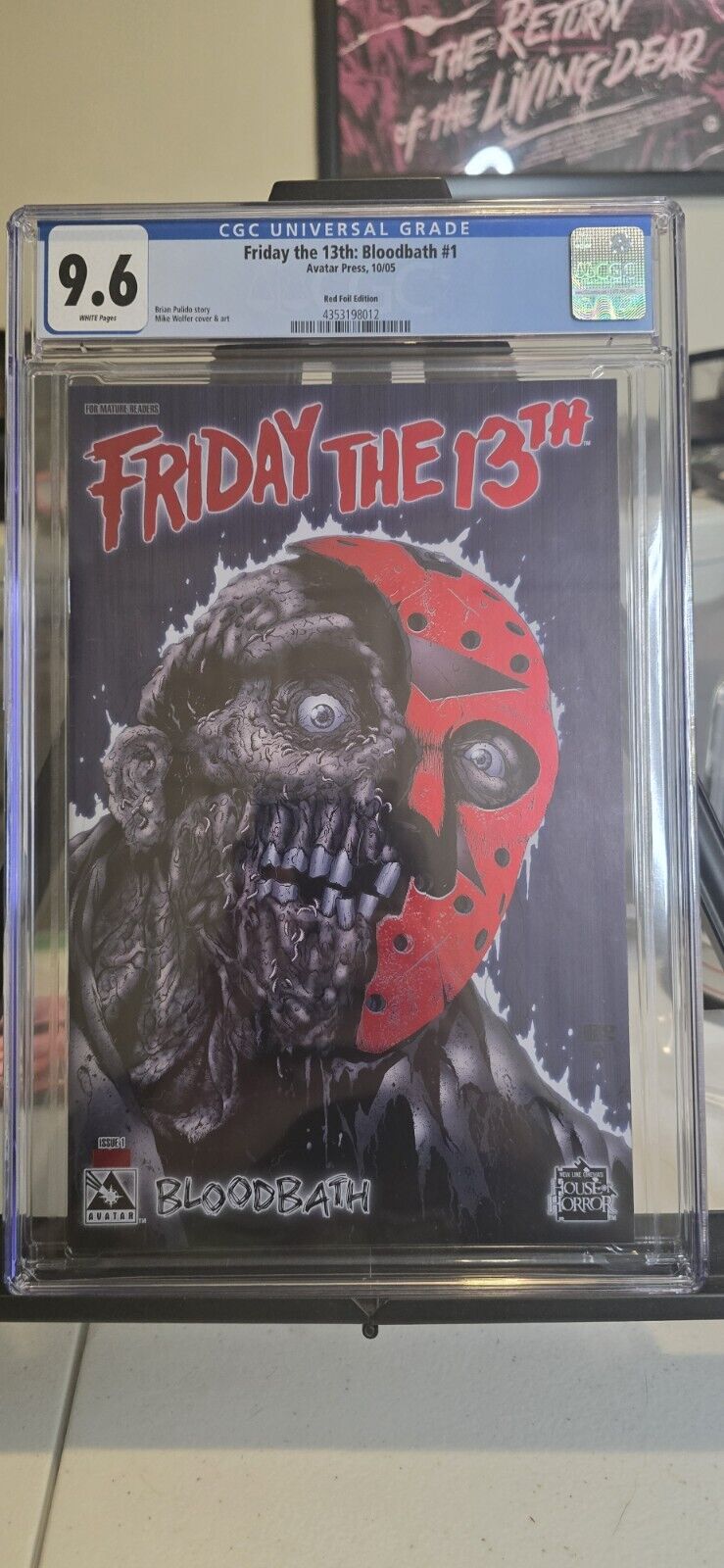 FRIDAY THE 13TH BLOODBATH #1 RED FOIL COVER CGC 9.6