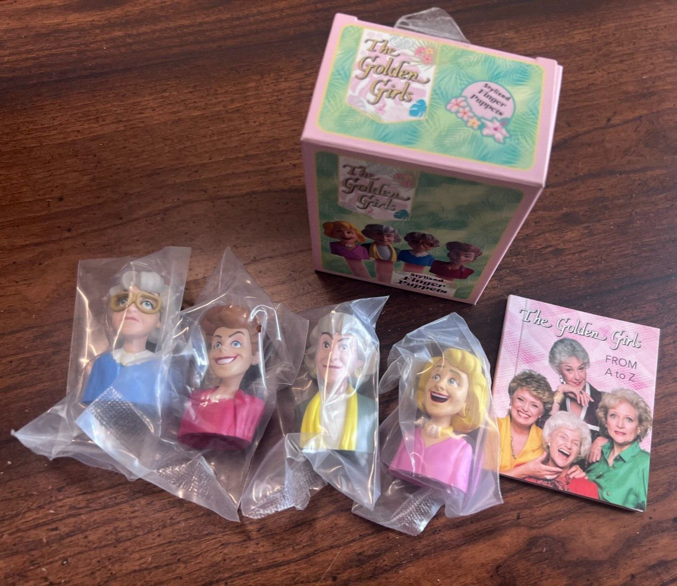 New ~ The Golden Girls ~ Stylized Finger Puppets ~ RP Minis ~ Collectible