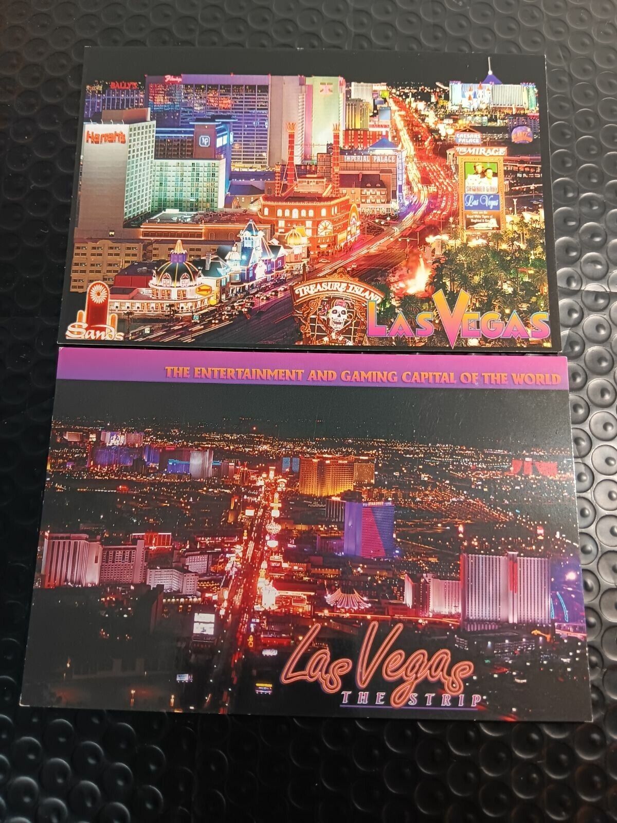 Las Vegas Nevada The Strip USA Postcards 1995 Unposted Cards