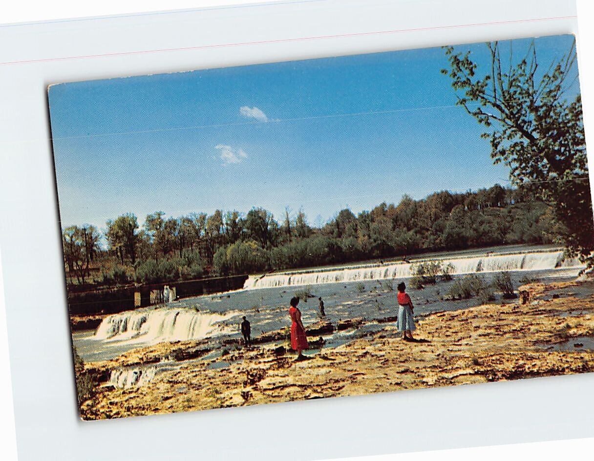 Postcard Grand Falls Shoal Creek Missouri USA