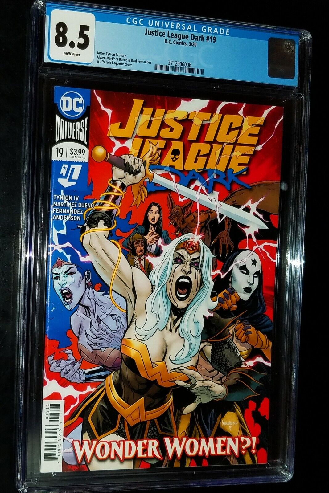 JUSTICE LEAGUE DARK CGC #19 2020 DC Comics CGC 8.5 Very Fine + White Pages 0626