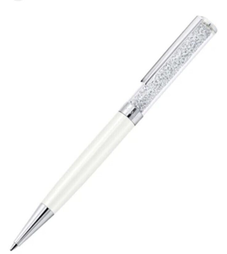 NEW IN BOX Swarovski Crystal Stardust Pen Clear Silver Tone 5136534
