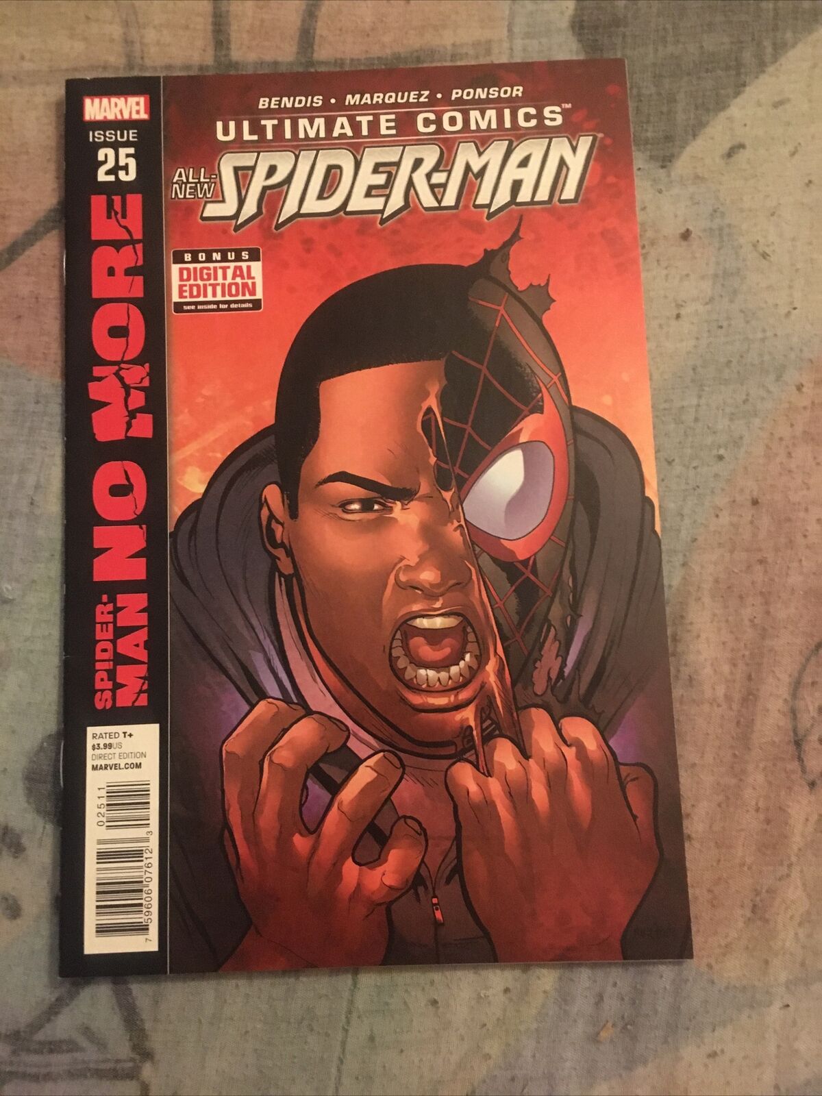 ULTIMATE COMICS All-New SPIDER-MAN #25 Miles Morales Cover Marvel Comics 2013