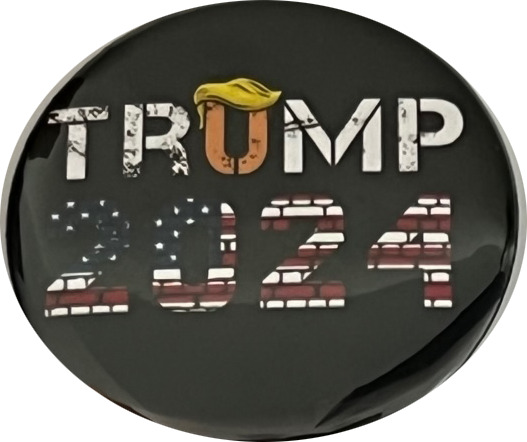 Trump 2024 buttons - 2.25 inch pins - Wholesale Lot of 100