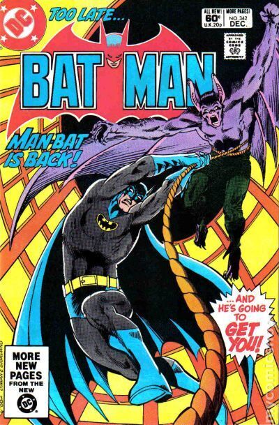 Batman #342 FN+ 6.5 1981 Stock Image
