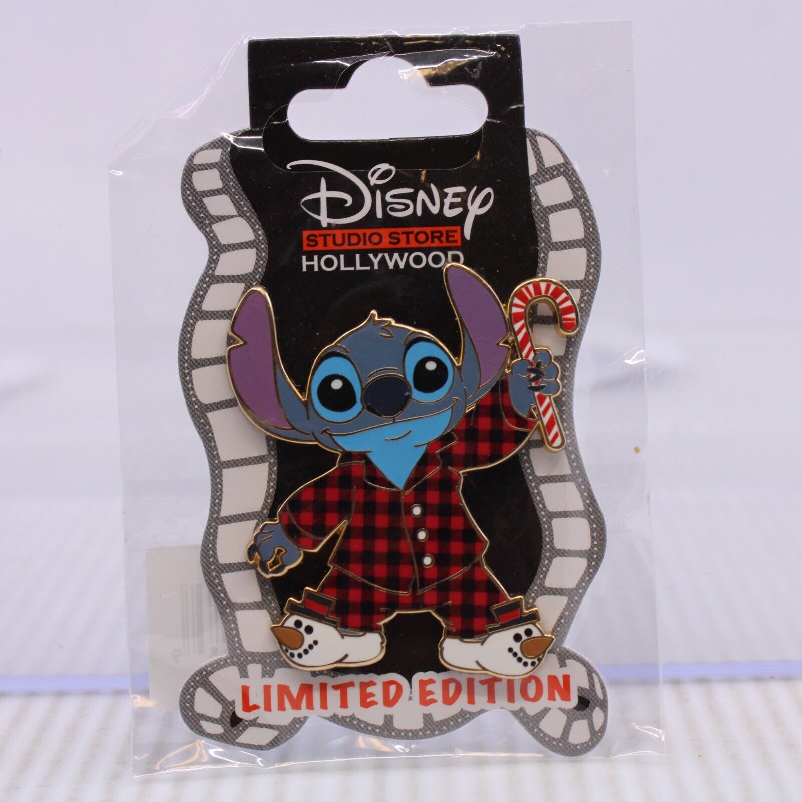 Disney DSF DSSH LE Pin Lilo & Stitch Christmas Pajamas PJ Candy Canes