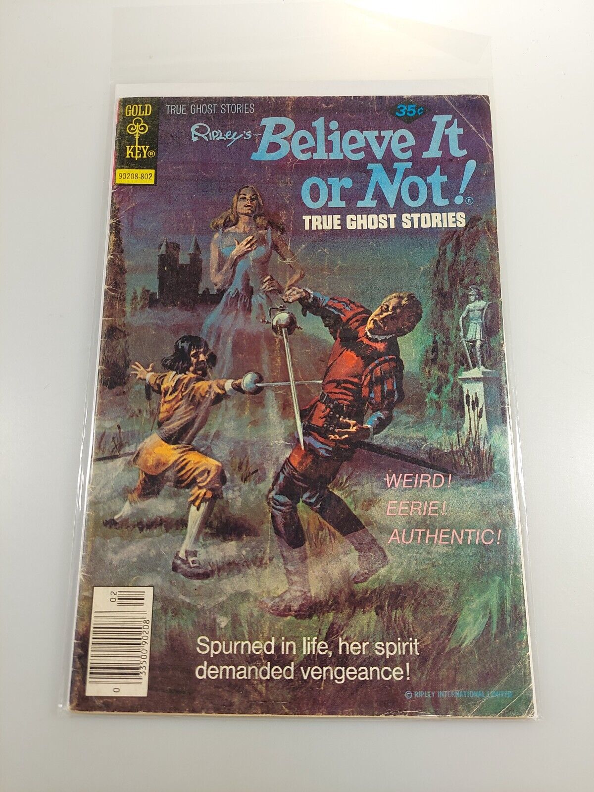 Ripley's Believe It or Not True Ghost Stories, #76 Gold Key Feb 78 