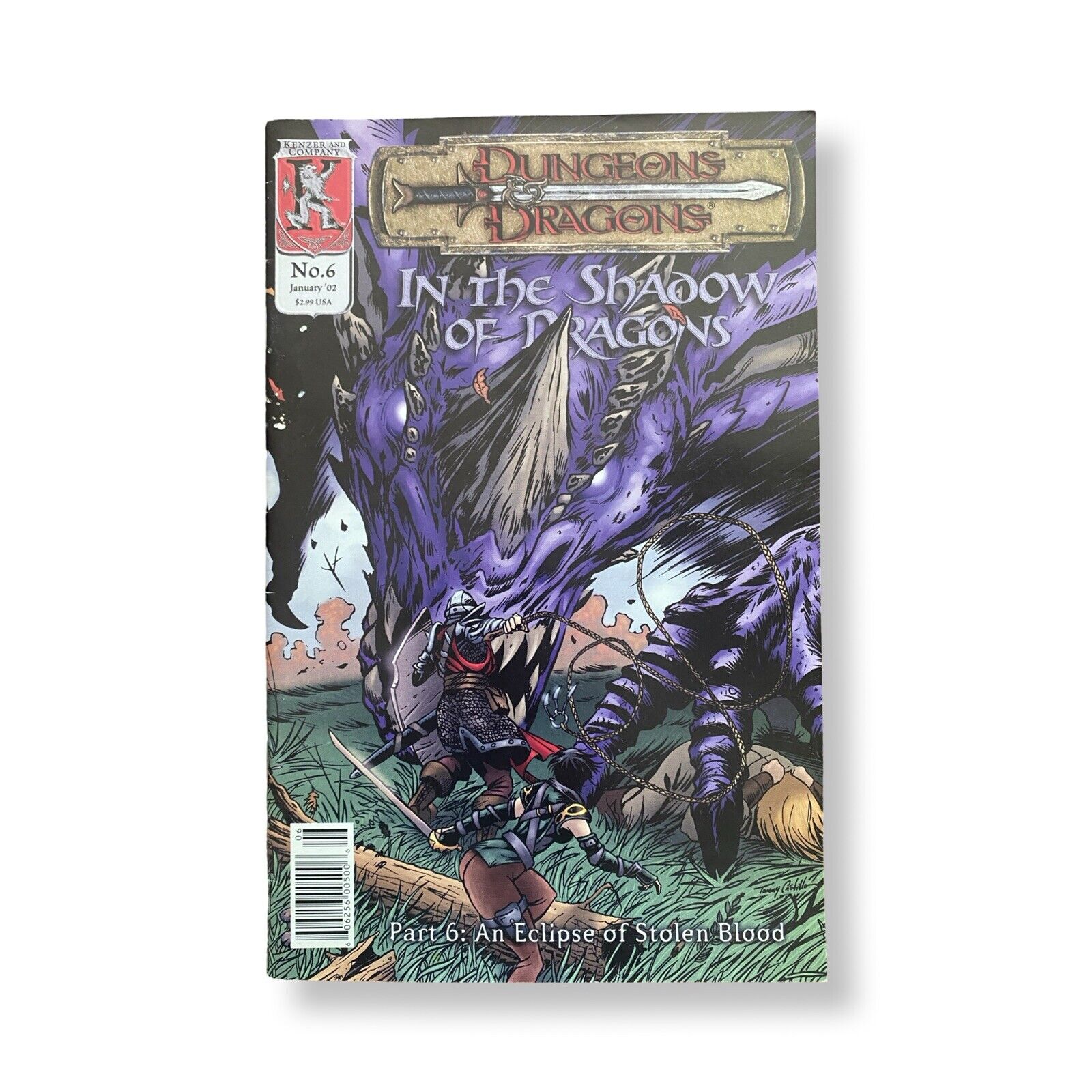 Dungeons and Dragons: in the shadow of dragons #6 VF/NM 2002 Kenzer and Company