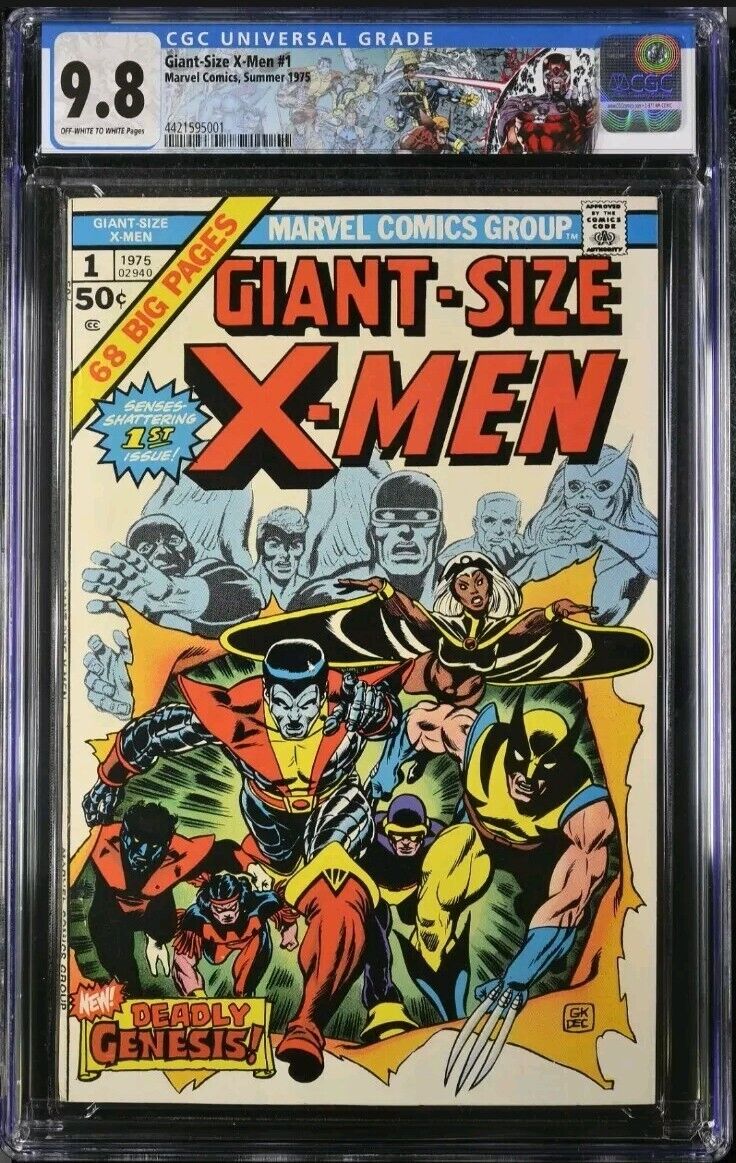 Giant Size X-Men CGC Graded 9.8  Super Nice