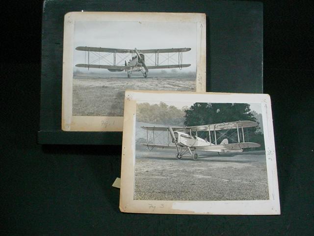 NobleSpirit {3970} Great Pair of Vintage Press Photos of Unmarked Aircraft